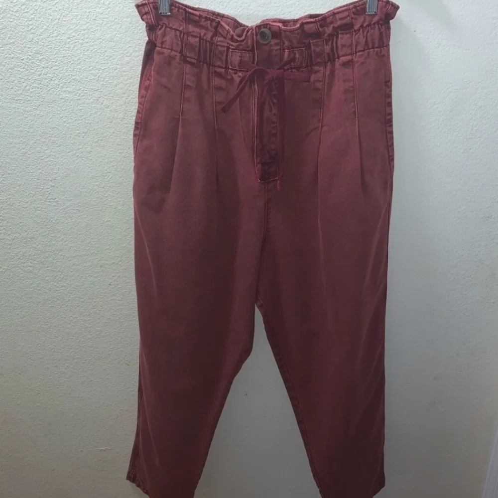 4 pairs of Free People Margate Pleated Trousers, size Medium - Picture 4 of 5